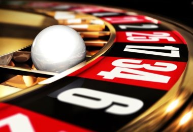 Live dealer baccarat table with multiple camera angles